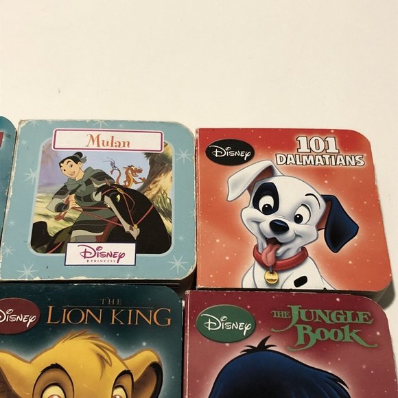 12 Disney Mini Children’s Pilbooks Mulan Lion King Lilo And Stitch Aladdin Dumbo - Picture 15 of 16